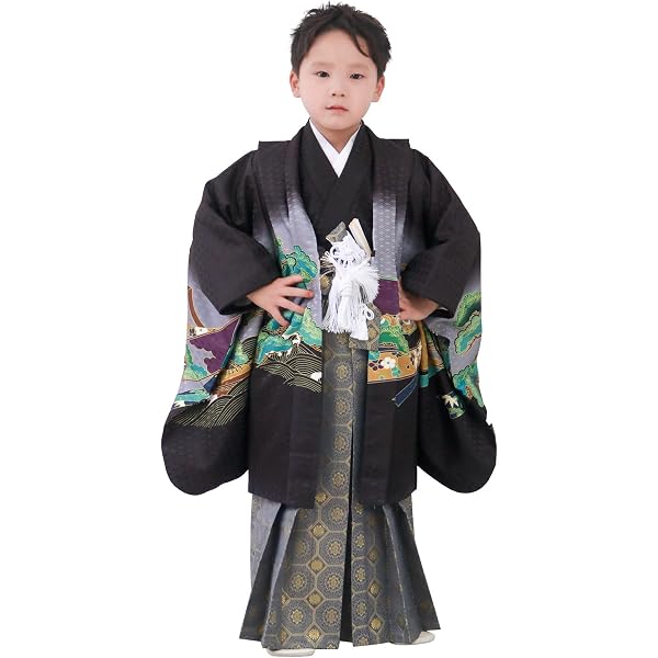 Amazon | [KYOETSU] [キョウエツ] 自宅で簡単着付け 男の子 七五三 3歳