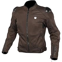 モ*グ様 コミネ KOMINE メッシュジャケット ブラウン プロテクター付き Amazon | コミネ(KOMINE) バイク用 プロテクトストリート