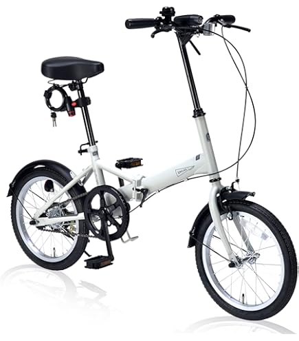 Amazon | MYPALLAS(マイパラス) 折畳自転車16インチ シングル