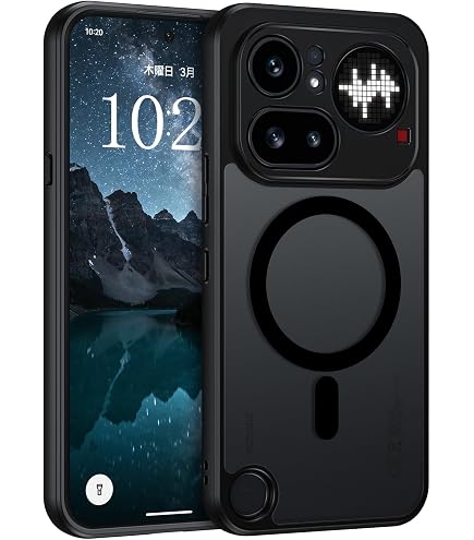 Amazon.co.jp: teroxa Nothing Phone 4a Proケース、透明クリアバック