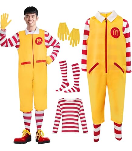 【コスプレ】撮影衣装 マクドナルド Amazon.co.jp: マクドナルド マック ハロウィーン コスプレ衣装