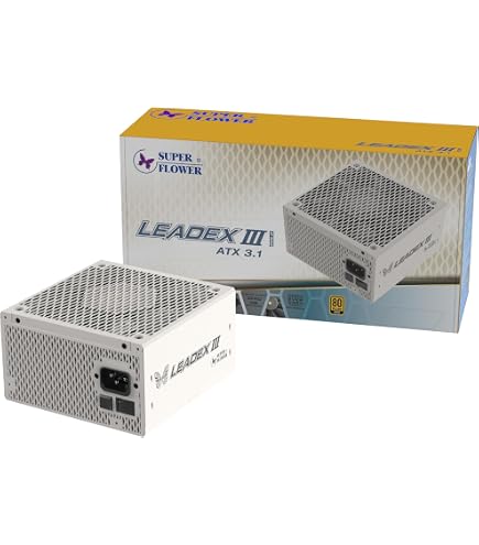 Amazon | SUPER FLOWER ATX3.1準拠PC電源 LEADEX III GOLD 1300W ATX3