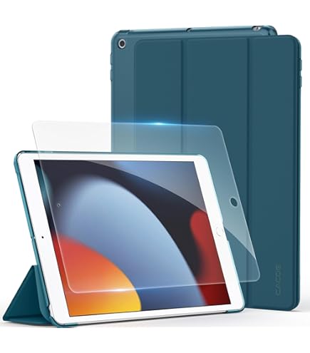 Amazon.co.jp: 【ガラスフィルムセット】iPad ケース 第10世代 第9世代
