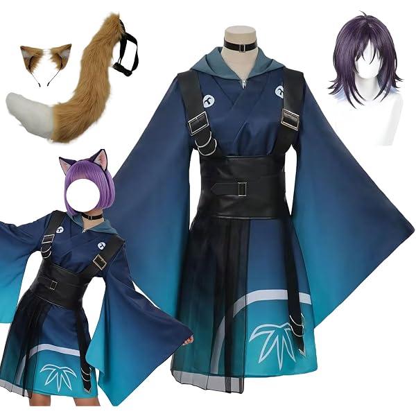 Amazon.co.jp: GGcosplay Amayui Moka 甘結もか コスプレ衣装/ウィッグ