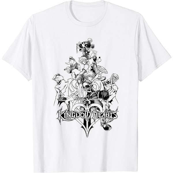 Amazon | ディズニー キングダムハーツIII キャラクターとシンボル T