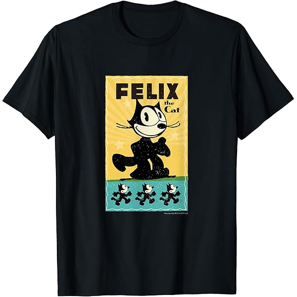 Amazon | フィリックス・ザ・キャット CLASSIC FELIX THE CAT Tシャツ