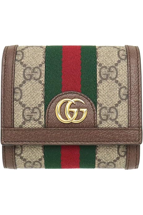 Amazon | [グッチ] 財布 二つ折り レディース オフィディア Ophidia  