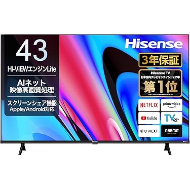 Amazon.co.jp 売れ筋ランキング: テレビ の中で最も人気のある商品です