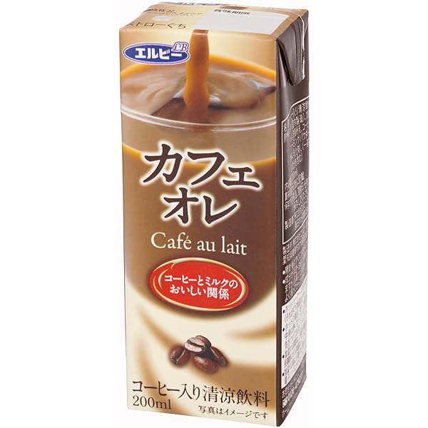 Amazon.co.jp: 南日本酪農協同(株) デーリィ カフェ・オ・レ200ml紙