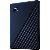 Western Digital My Passport for MAC USB3.0 and USB-C External Hard Drive, 5 TB, WDBA2F0050BBL-WESN