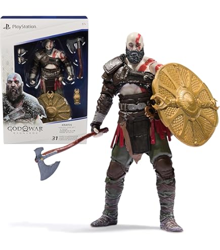 Amazon.co.jp: SpinMaster PlayStation God of War Ragnarök, 6インチ