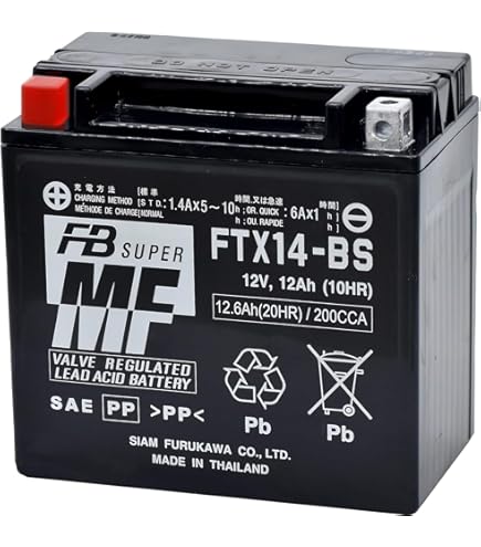 Amazon | SHORAI LFX19A4-BS12バッテリー | バイクバッテリー | 車＆バイク