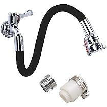 Amazon | Sugarello 蛇口延長ホース キッチン用水栓パーツ