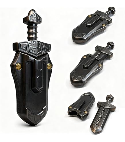 Amazon.co.jp: 精巧に彫刻された剣EDC Fidget Toy フィジェットトイ