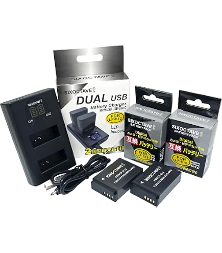 Amazon.co.jp: JJC互換カメラバッテリーケース Canon LP-E6N LP-E8 LP