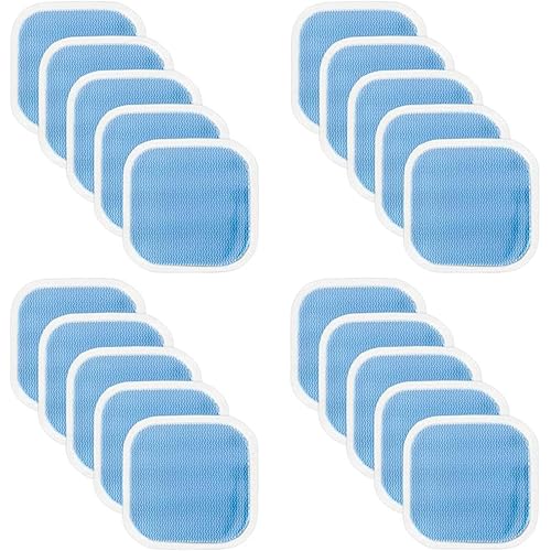 LEYAQU 温熱 ジェルパッド 替えパッド 汎用パッド 粘着パッド 通電 導電 40x40mm