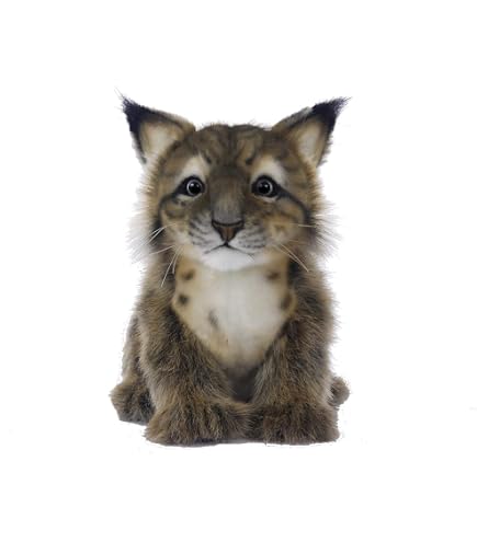 Cucciolo Di Ghepardo Hansa Seduto - Peluche Realistico In Multicolore