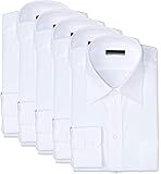 [アトリエサンロクゴ] 白ワイシャツ 長袖 5枚セット 形態安定 ビジネス 冠婚葬祭 6041-set メンズ
