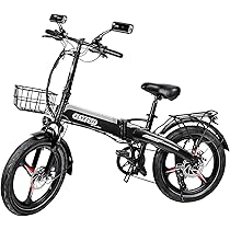 Amazon | 電動アシスト自転車 ファットバイク 20インチ 大容量
