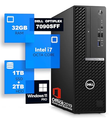 Amazon | 【整備済み品】 DELL OptiPlex 7090SFF 第11世代 i7 メモリ