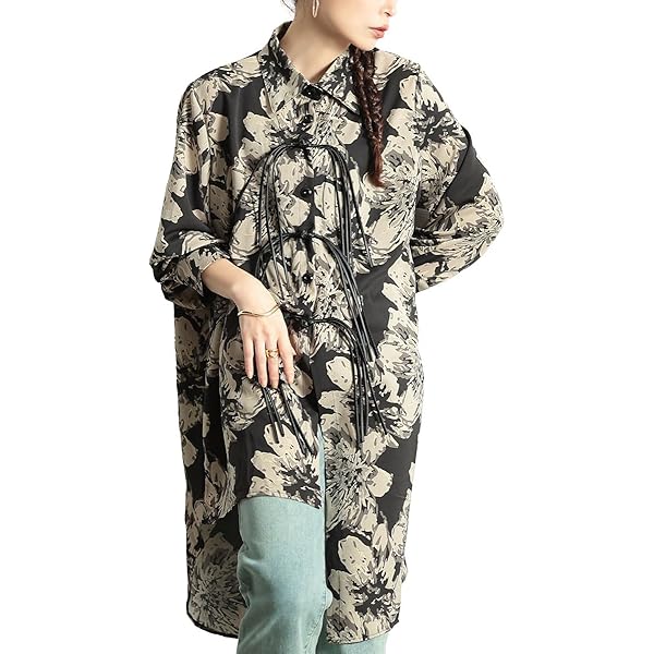 Amazon.co.jp: [sawa á la mode] 私だけの 花 模様 を 描いた 切替