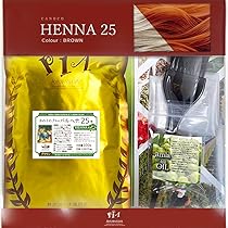 Amazon | 【ヘナ】かの子のハーバルヘナ25番（色：ブラウン｜Brown