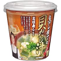 Amazon.co.jp: マルコメ カップ 料亭の味 とん汁 即席味噌汁 1食×6個