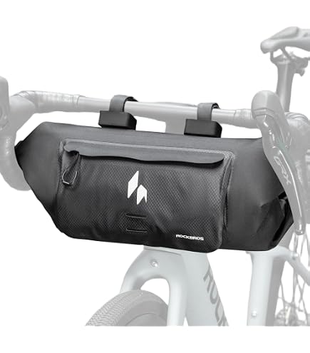 Amazon.co.jp: ACEPAC ハンドルバーバッグ 防水 5~7L 自転車バッグ