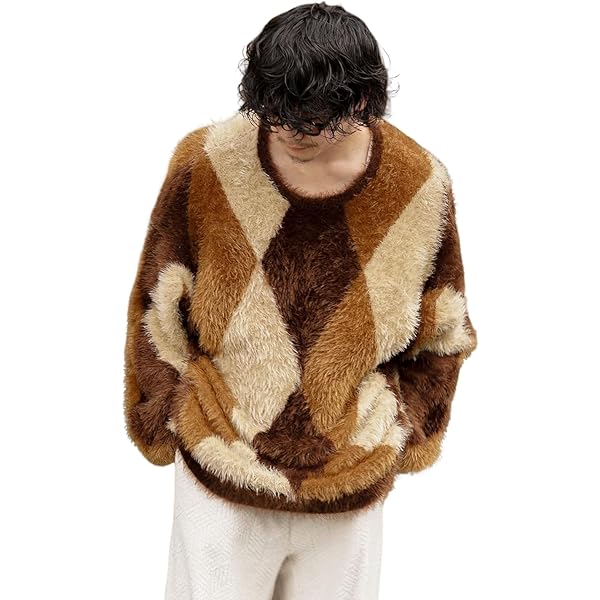 Amazon | [パーリーゲイツ] メンズ クルーネック ニットプル