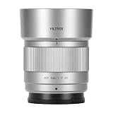 VILTROX AF 56mm F1.7 Xマウント レンズ Fujifilm XF 交換レンズ 富士フイルム X マウント レンズ X-T5 X-T4 X-T3 X-T30 II X-S10 X-T200 X-H1 X-H2 X-T100 カメラに対応 APS-C ミラーレス 専用 シルバー