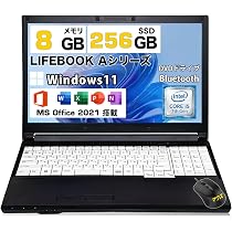 Amazon.co.jp: 【整備済み品】ノートパソコン 富士通 LIFEBOOK A577
