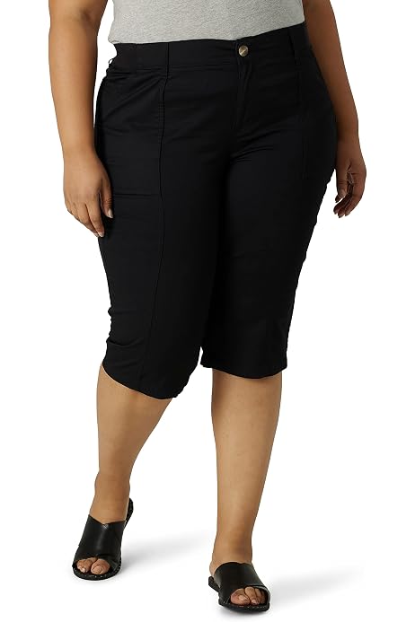 Go Relaxed Fit Cargo Skimmer Capri Pant 