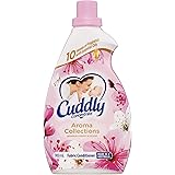 Cuddly Concentrate Aroma Collections Liquid Fabric Softener Conditioner, 900mL, 36 Washes, Japanese Cherry Blossom