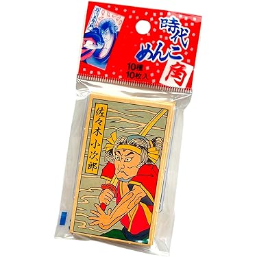 Amazon | 時代 メンコ 【 10枚入 】 角めんこ おもちゃ 縁日 イベント