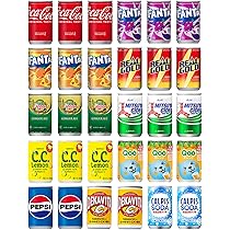 炭酸飲料詰め合わせ 30本 <アミューズメント> Amazon.co.jp: 炭酸飲料 ミニ 缶 ジュース 160ml 8種 B 計30本