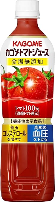 カゴメ トマトジュース食塩無添加 スマートPET 720ml×15本[機能性表示食品]
