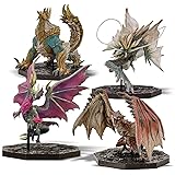 カプコン モンスターハンター FIGURE BUILDER CUBE MONSTER HUNTER 4体セットBOX (リオレウス/ジンオウガ/メル・ゼナ/アマツマガツチ) PVC ABS製
