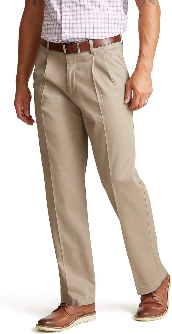 Dockers Men's Relaxed Fit Signature 