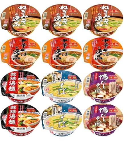 Amazon.co.jp: original set カップラーメン 詰め合わせセット 12種類