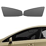 BLUESEATEC トヨタ プリウス40系 遮光 メッシュカーテン マグネット式 サンシェード プリウスα ZVW40W/ZVW41W H23.5-R3.3 サイド用 運転席 助手席 日除け 2枚