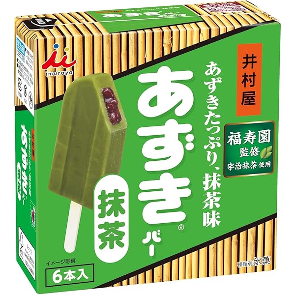 Amazon.co.jp: [アイス] BOXあずきバー抹茶 60ml×6×8個 : 食品・飲料・お酒
