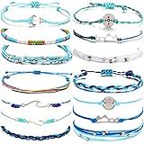 choice of all Summer String Bracelets for Teen Girls Beach Surfer Wave Bracelets Aesthetic for Women,Beach Ankle Bracelets fo