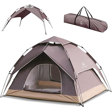 新品❤ テント ワンタッチ 2〜3人用 高品質 防水 簡単設営 テント ワンタッチテント キャンプテント 2-3人用 設営簡単 防災用
