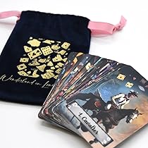 【新品未開封】『不思議の国アリス　ルノルマンカード　カードポーチ付』 正規品ルノルマンカード】キュートな不思議の国のアリスの世界観