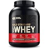Gold Standard 100% ホエイ プロテイン ダブルリッチチョコレート 2.27kg (5lbs) [米国メーカー正規品] [海外直送品]