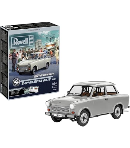 Revell Trabant 601S 1:24 ベルリンの壁崩壊20周年記念 Amazon | ドイツレベル 1/24 トラバント 601S 「ベルリンの壁崩壊20