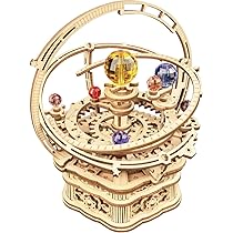ROKR 印刷機木製パズル、大人とティーンエイジャー向けの立体パズル ROKR 印刷機木製パズル、大人とティーンエイジャー向けの立体
