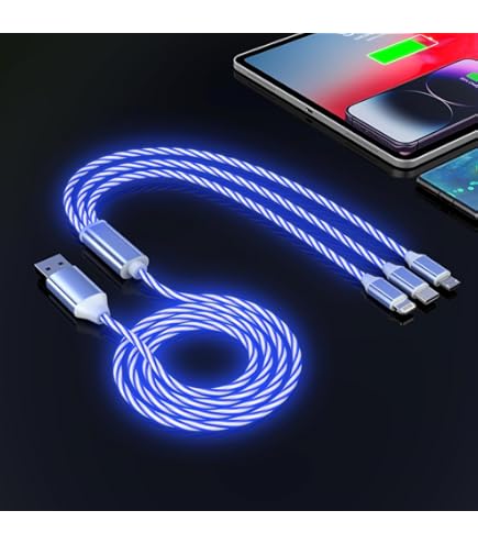 Amazon.co.jp: 3イン1 マルチUSB ユニバーサル 流れるLEDライトアップ