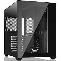 アビー AS Enclosure PCケース ブラック MATX フルアルミ ASCII.jp：アビーからアルミを贅沢に使用したMicro ATX対応PC