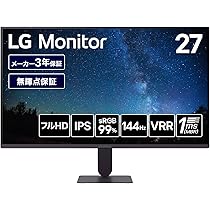 Amazon.co.jp: LG モニター ディスプレイ LG UltraGear 27G411A-B 27